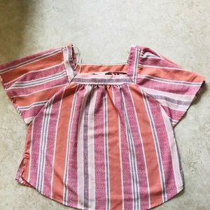 🍉Urban Romantics NWOT short sleeves blouse pink